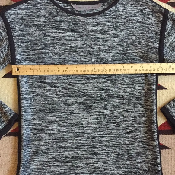 Athleta Retreat black and white sweater size xs - Picture 4 of 7